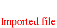     Imported file 