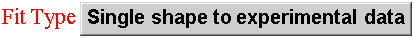 Fit TypeSingle shape to experimental data