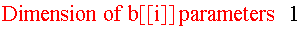Dimension of b[[i]] parameters   1