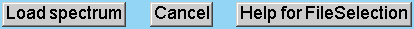 Load spectrum       Cancel       Help for FileSelection